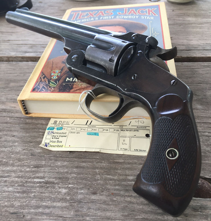 Smith & Wesson New Model 3 shipped from the factory to Texas Jack in 1878.