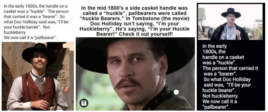Huckleberry or Hucklebearer?