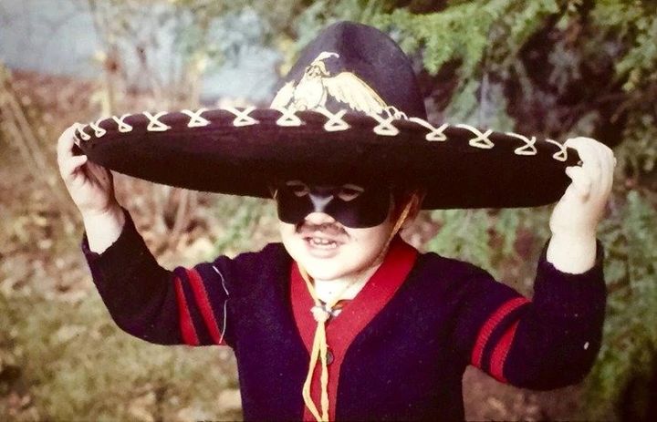 We played "Cowboys & Indians."