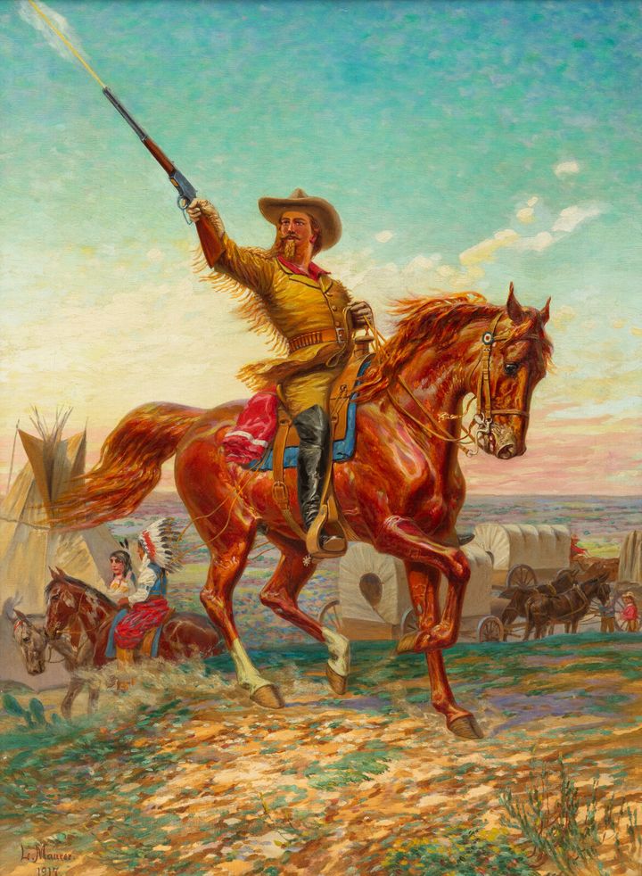 Colonel William F. Cody by Louis Maurer