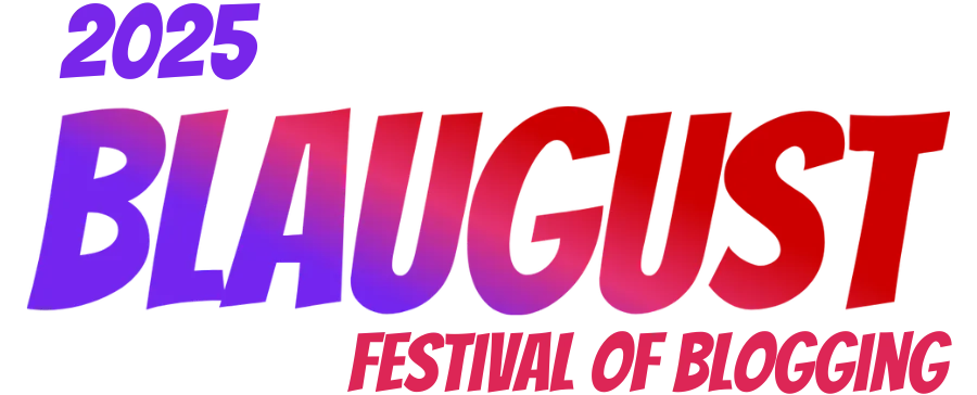 2025 Blaugust Festival of Blogging official graphic