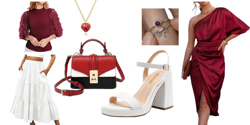 White Block Heel Sandals