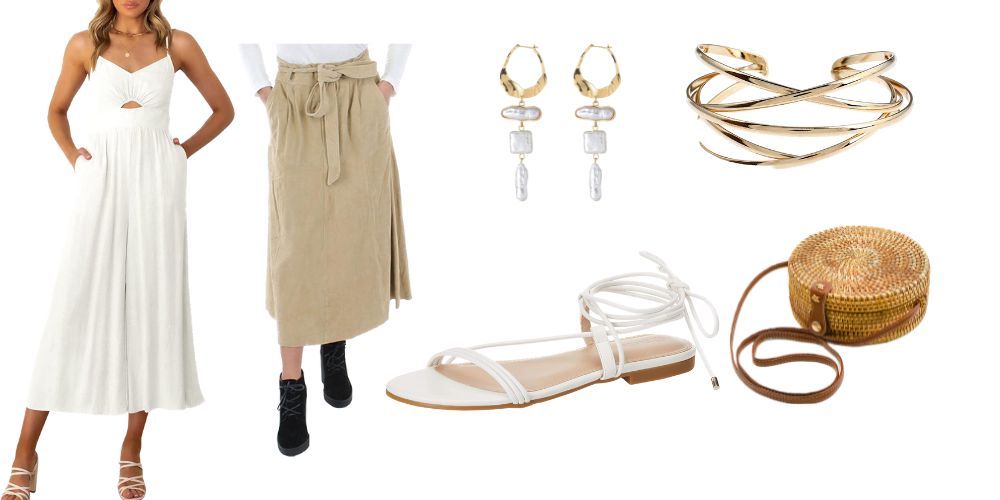White Strappy Sandals