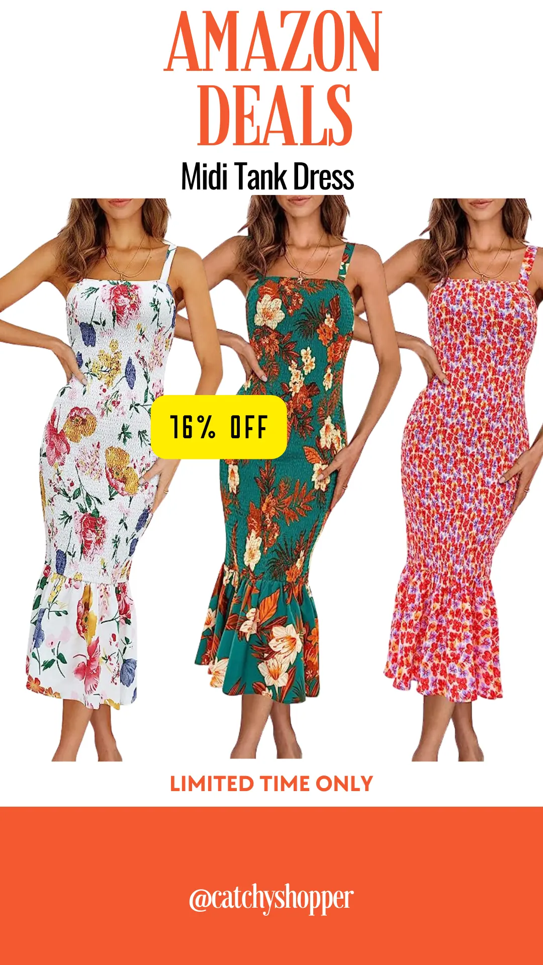 Midi Tank Dress 	