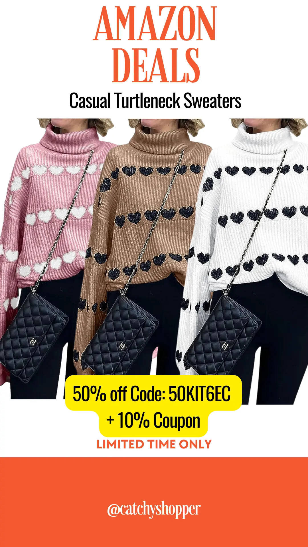 Casual Turtleneck Sweaters