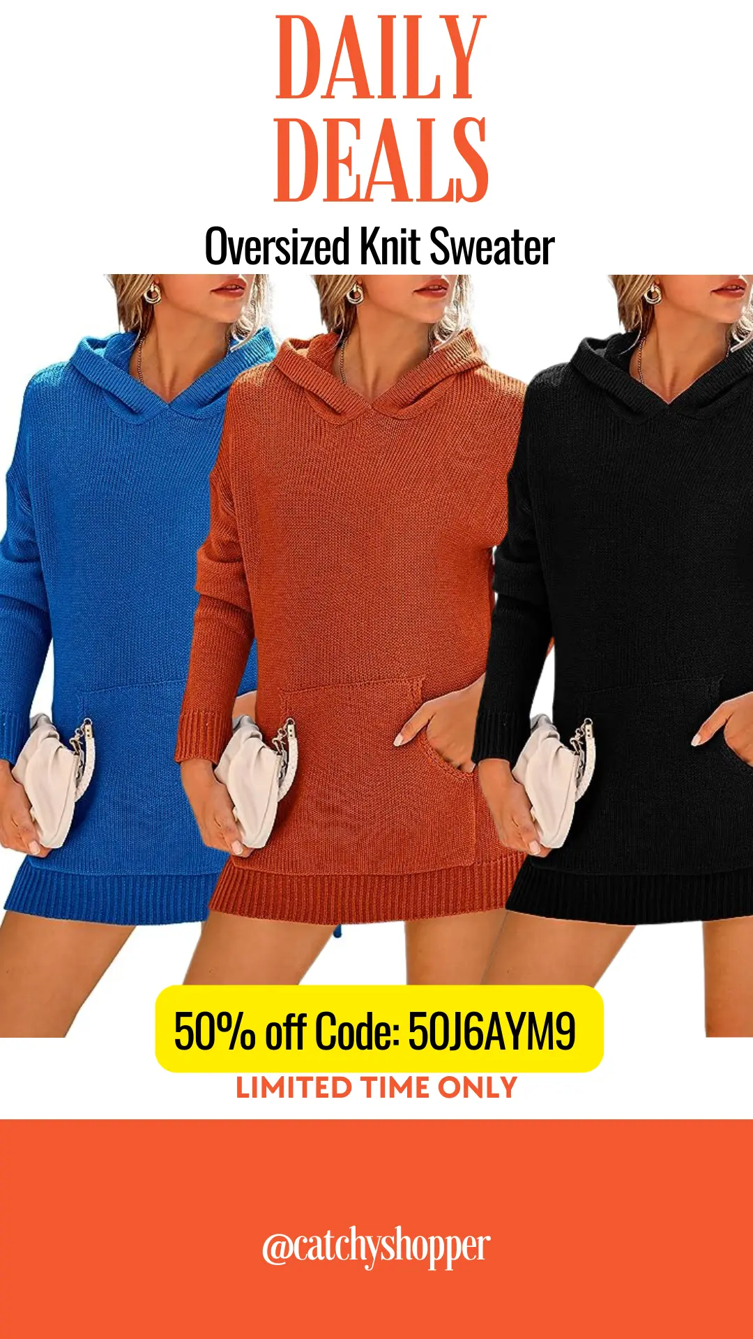 Oversized Knit Sweater 