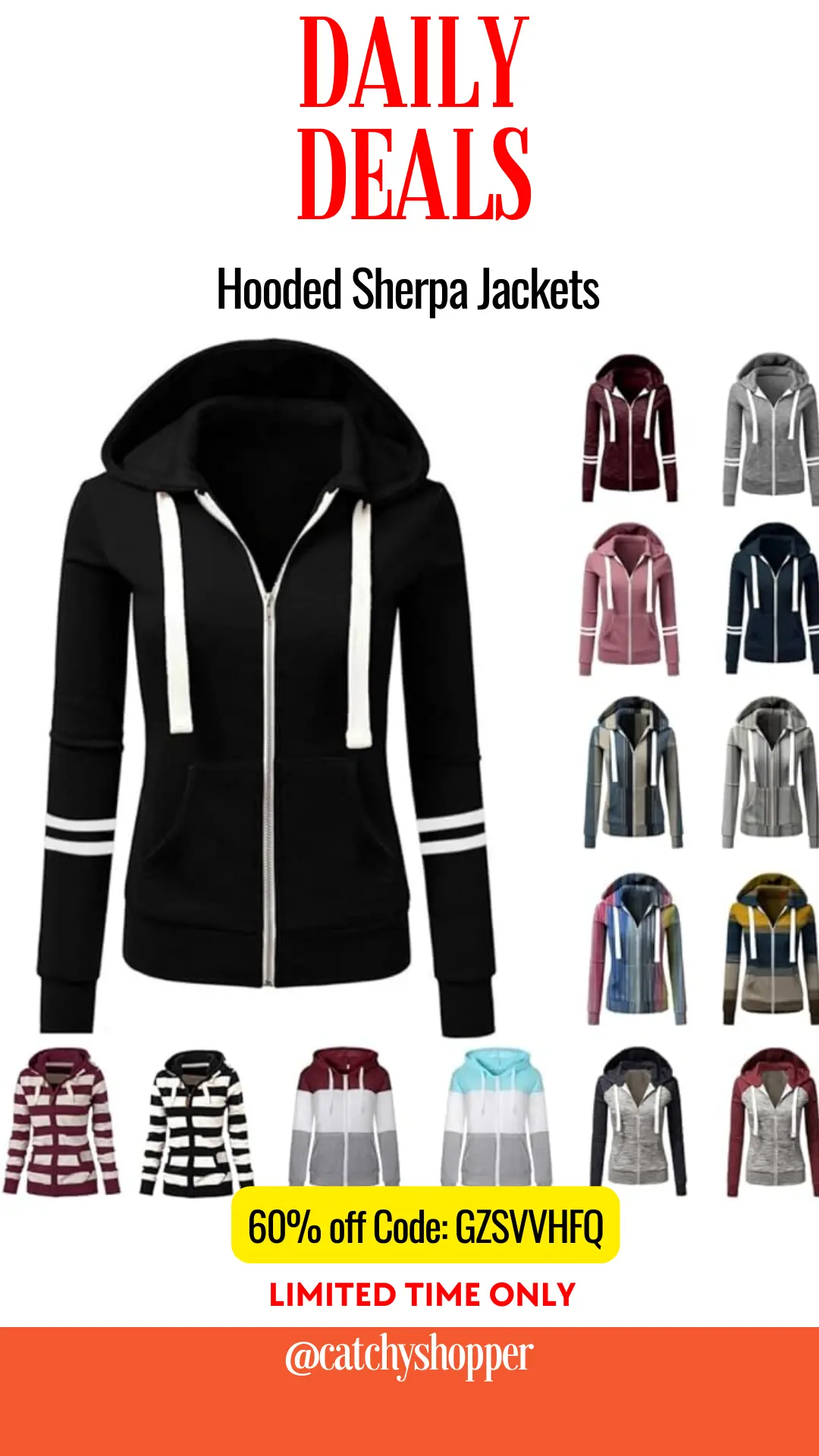 Hooded Sherpa Jackets