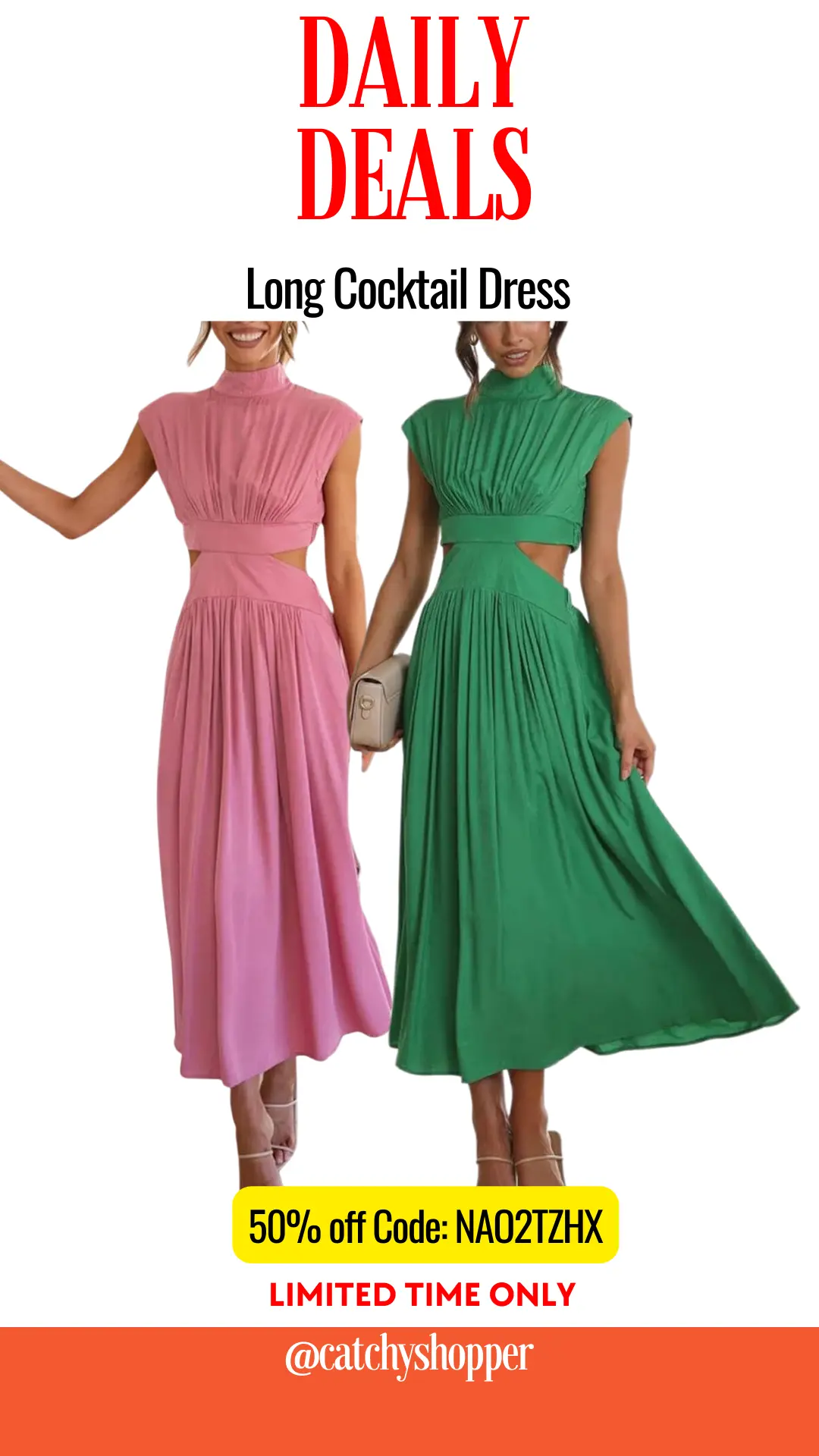 Long Maxi Cocktail Dress 