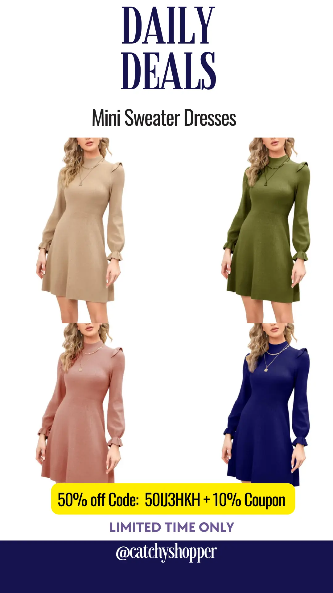 Mini Sweater Dresses 