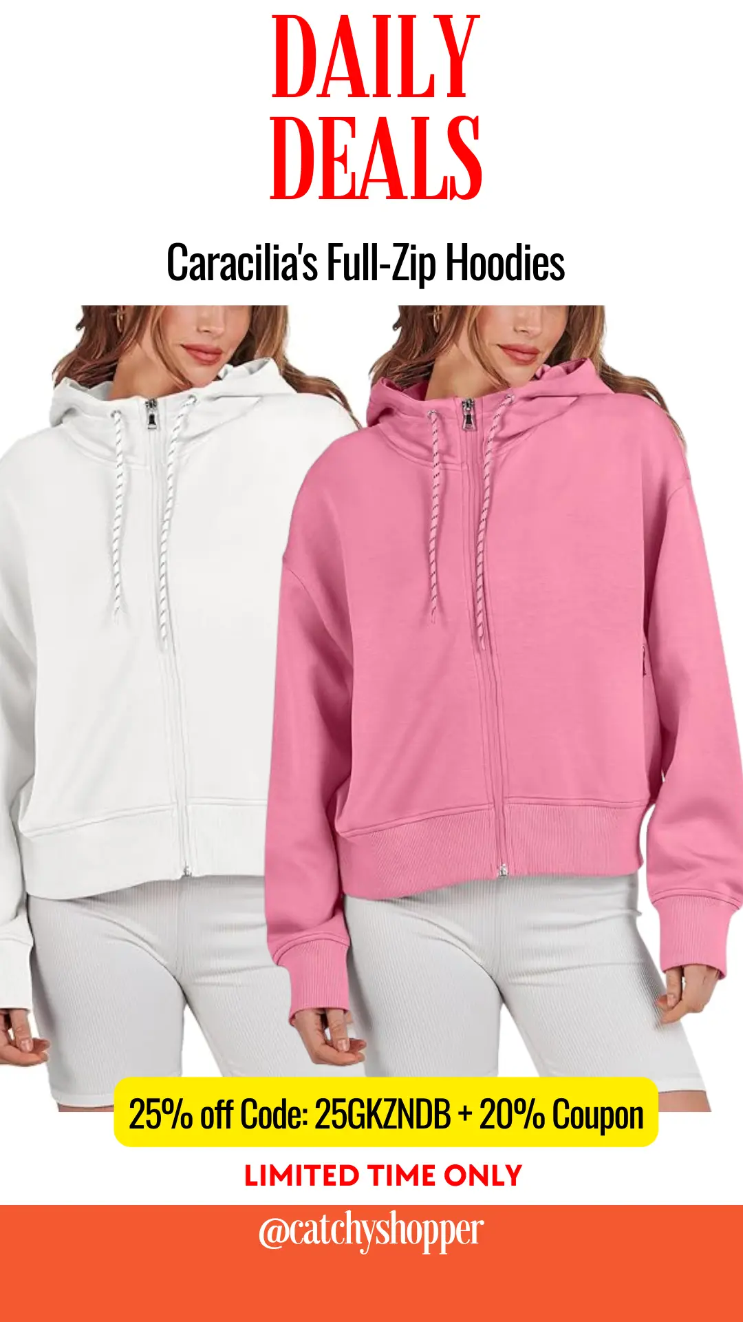 Caracilia's Full-Zip Hoodies  