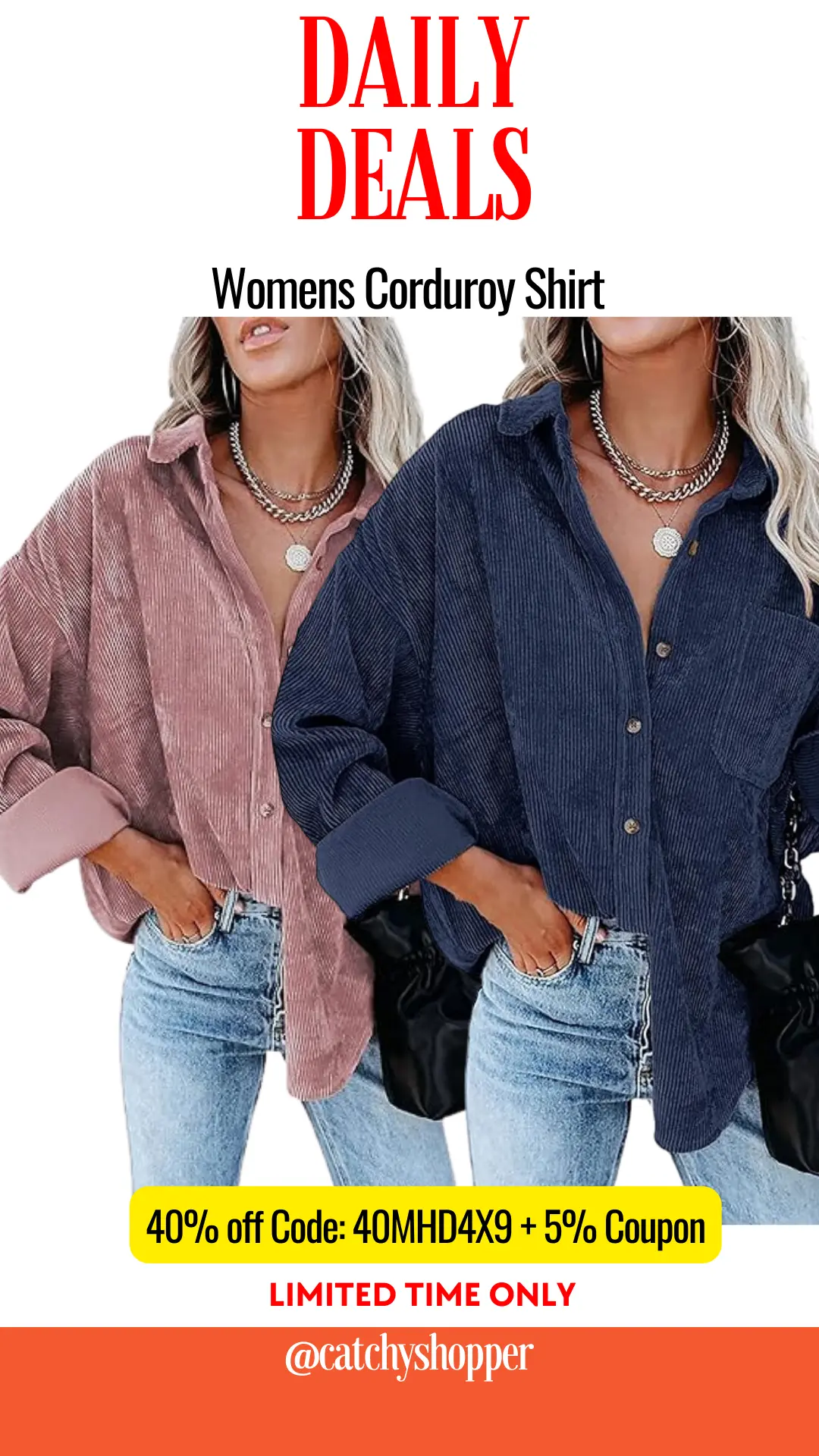 Womens Corduroy Shirt
