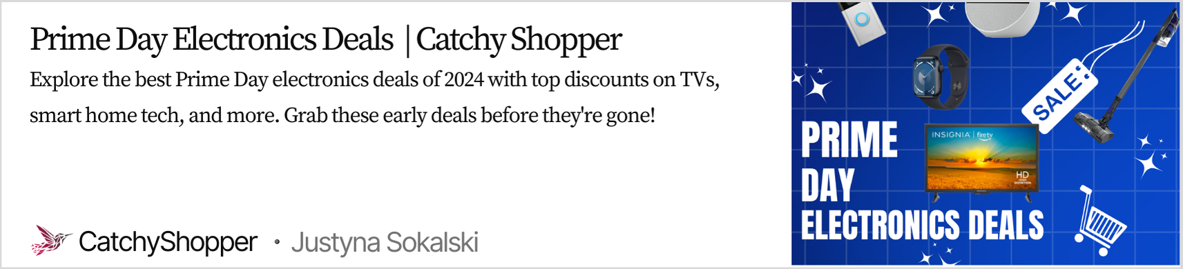 Prime Day ELectronics Deal