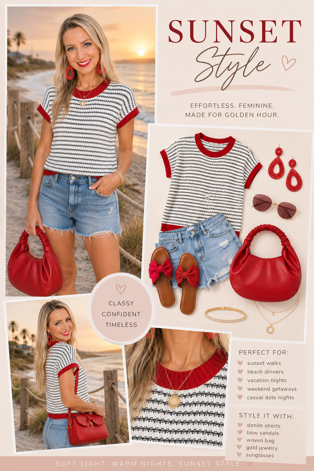 SunsetStyle AmazonFashion  BeachStyle  VacationOutfit SpringStyle