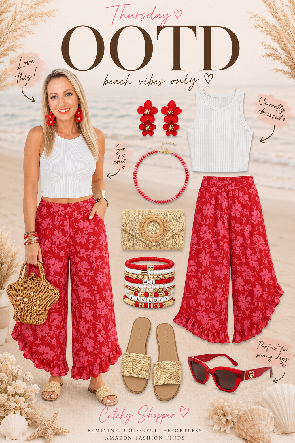 beach walk outfit ideas