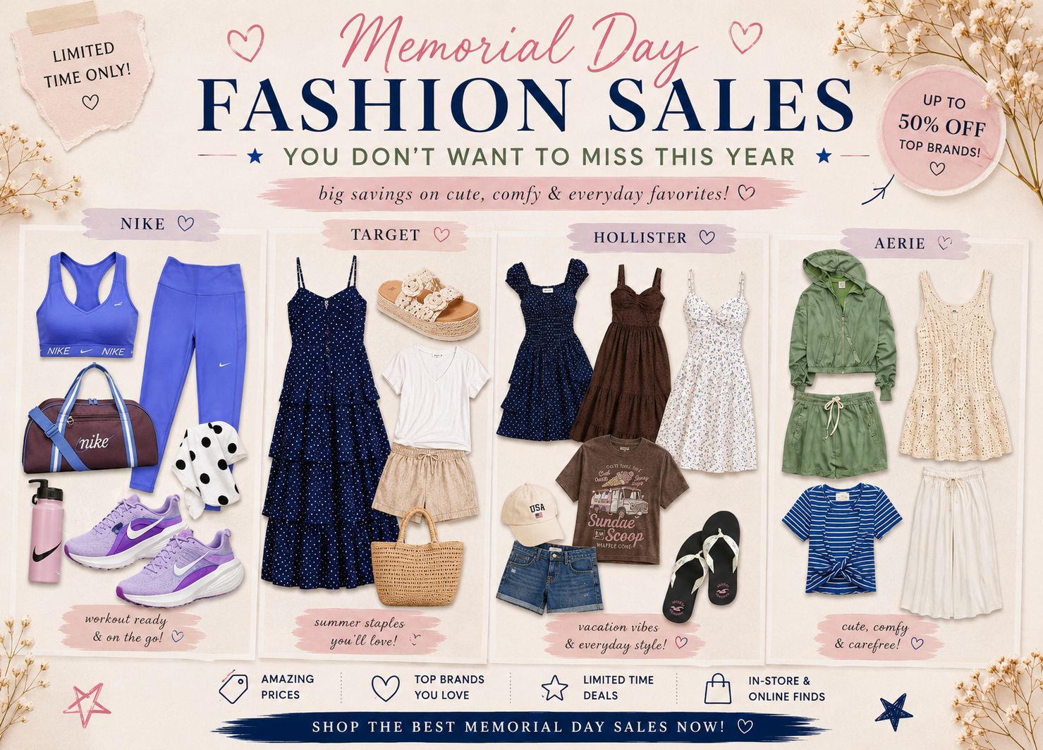 Memorial Day Fashion Sales You Don’t Want to Miss This Year