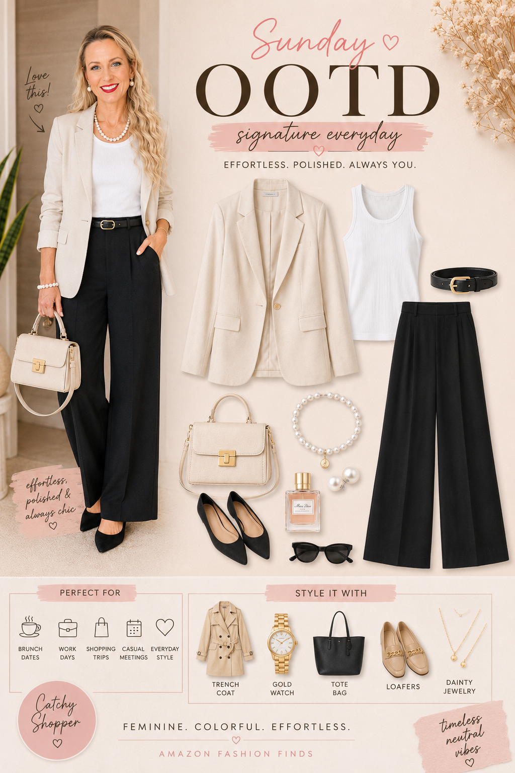 Amazon fashion finds classy casual outfit