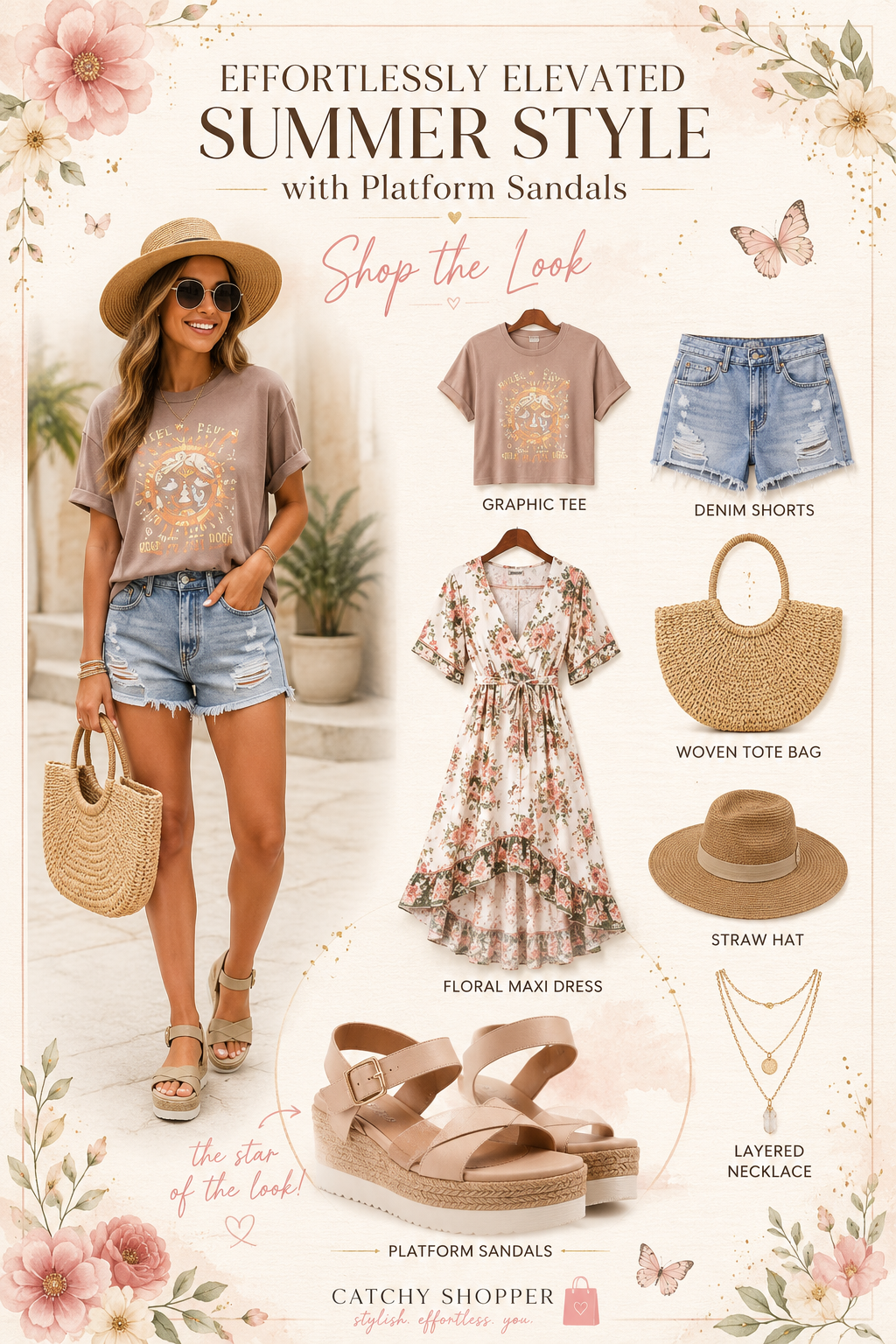 outfits with brown sandals