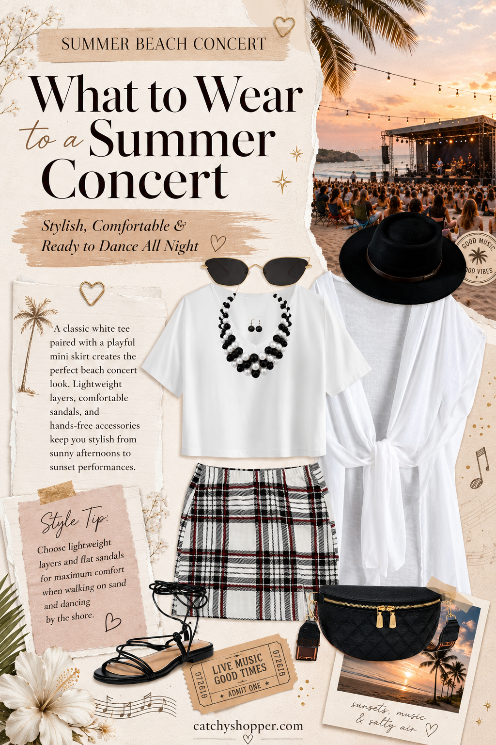 summer concert outfit