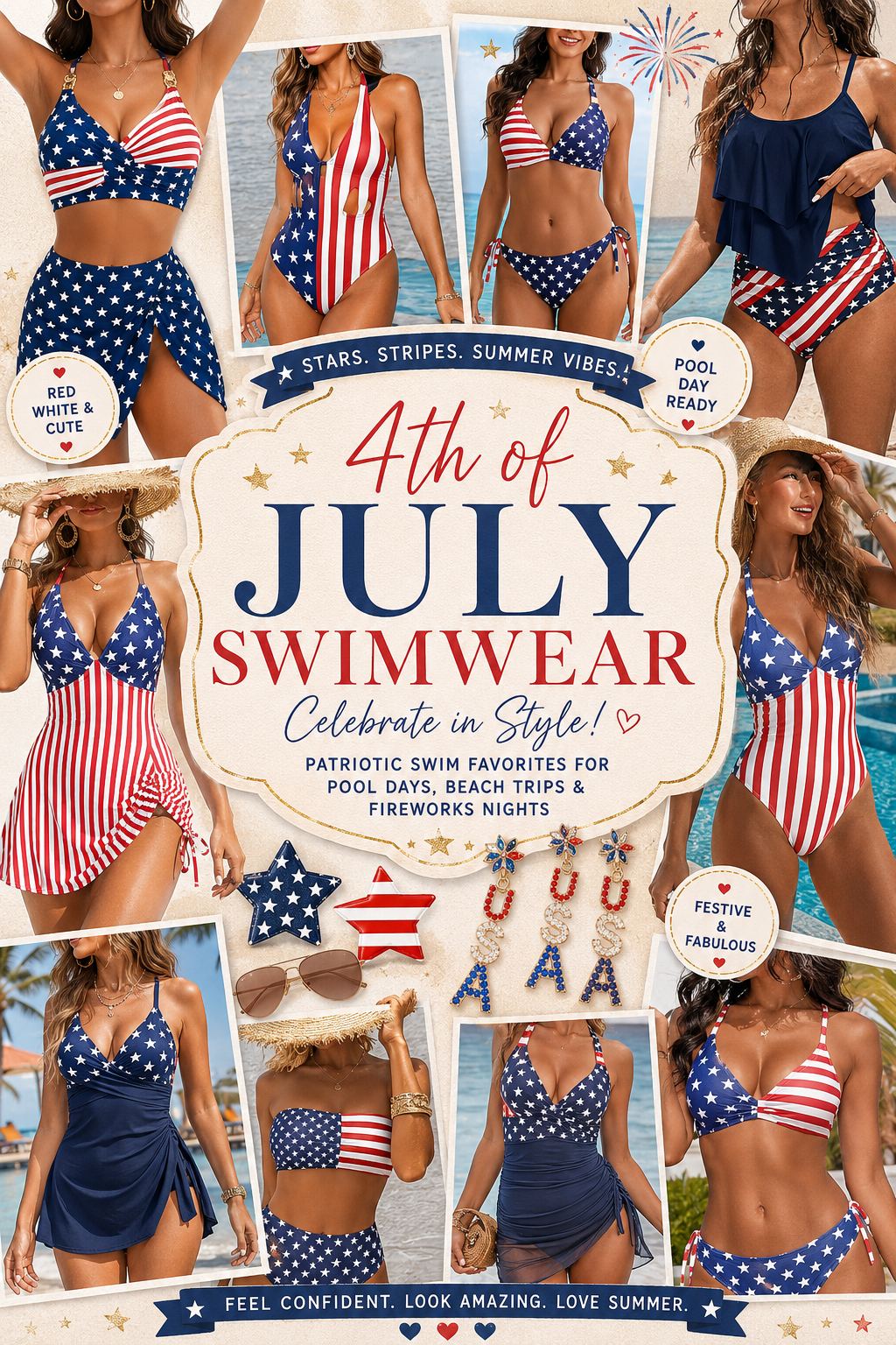 4th of july swimsuits