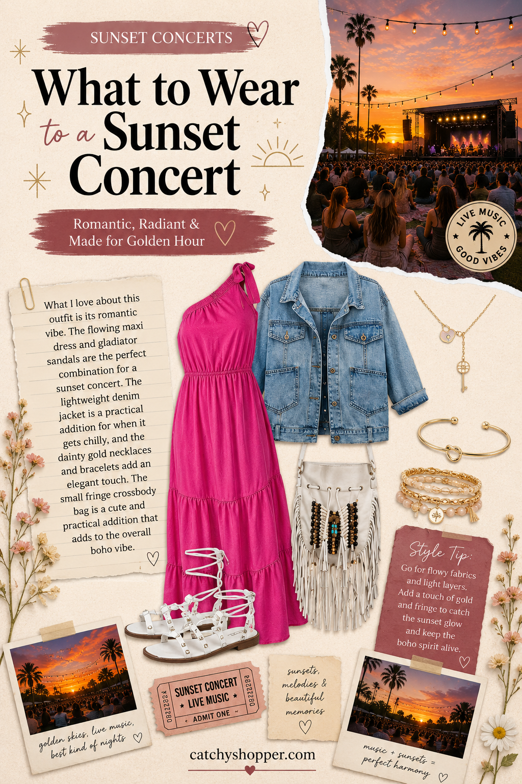 outfits for concert in summer