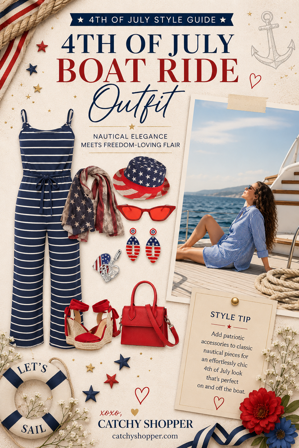 fourth of july romper
