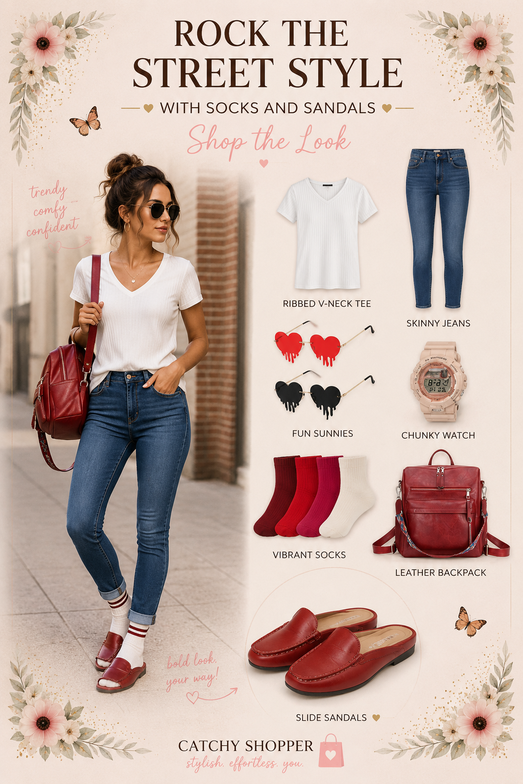 baddie outfits with sandals