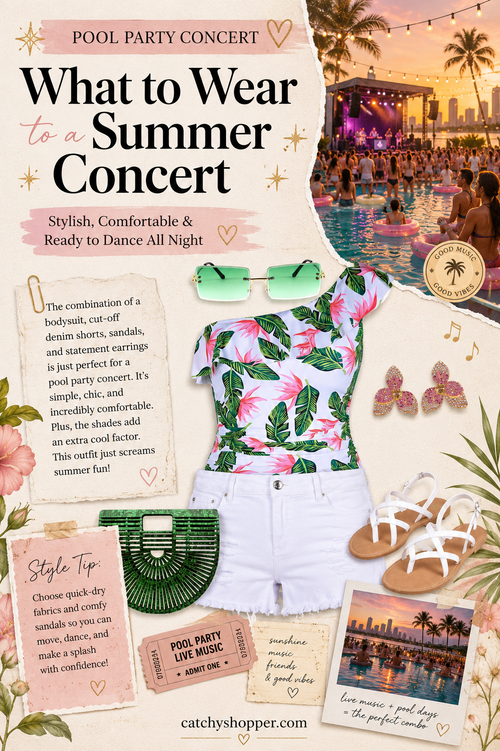 what to wear to outdoor summer concert