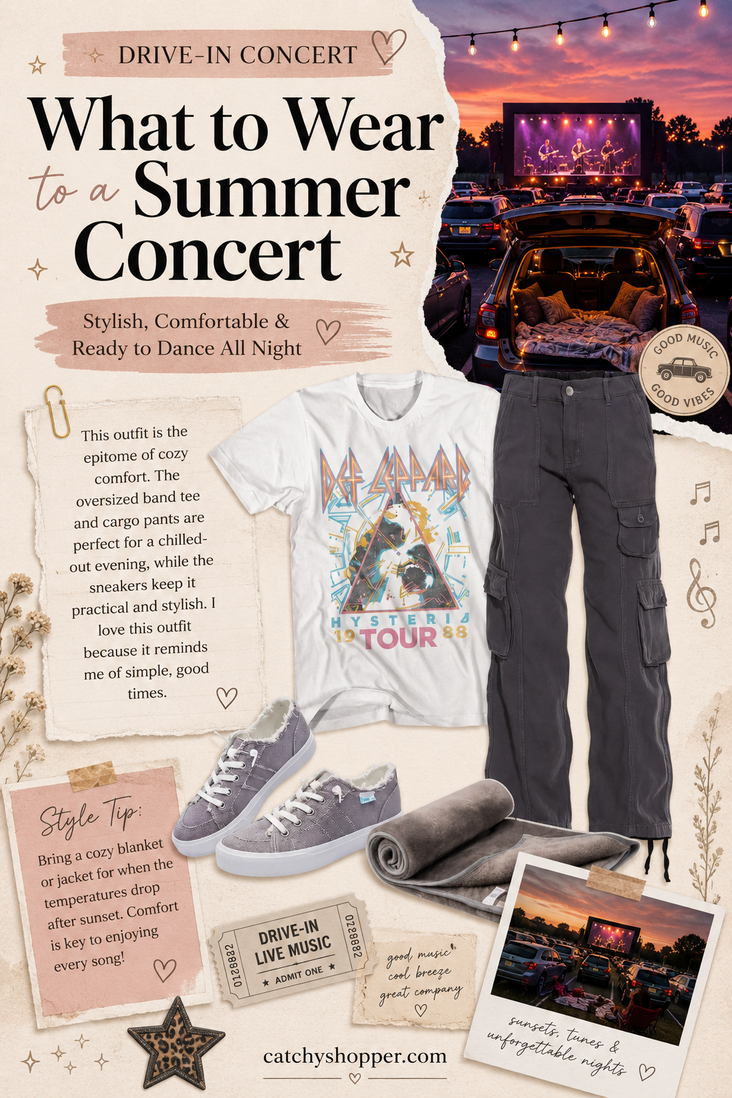 rock concert outfit