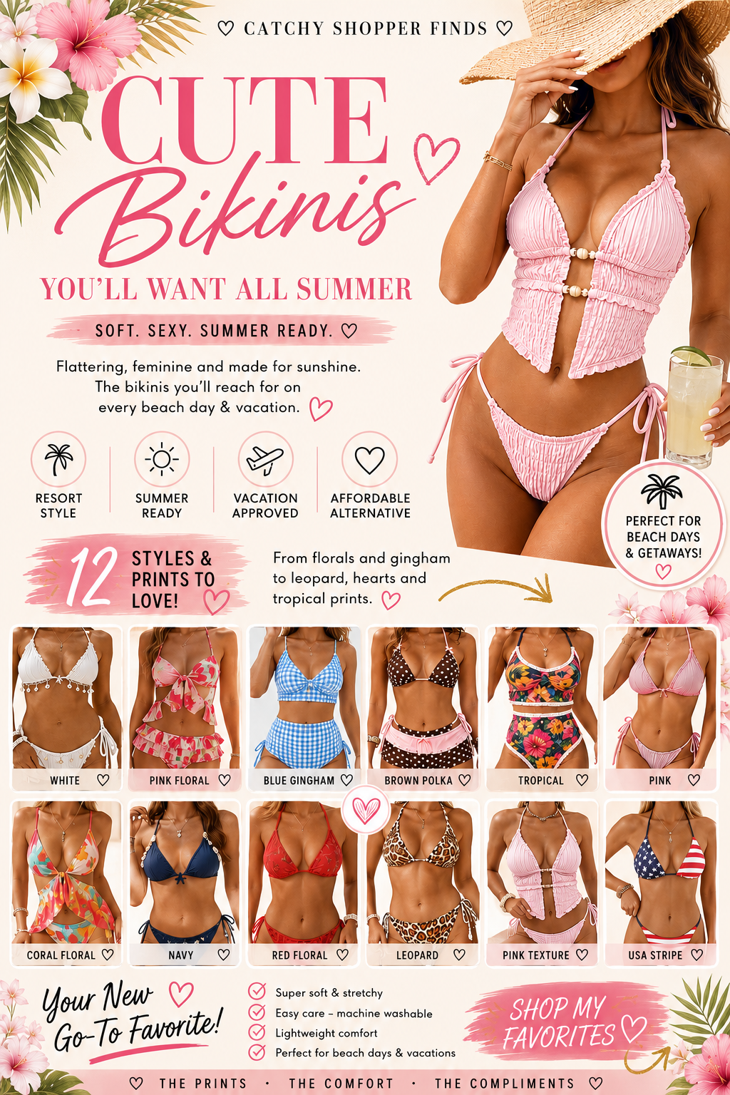 Cute Summer Bikinis