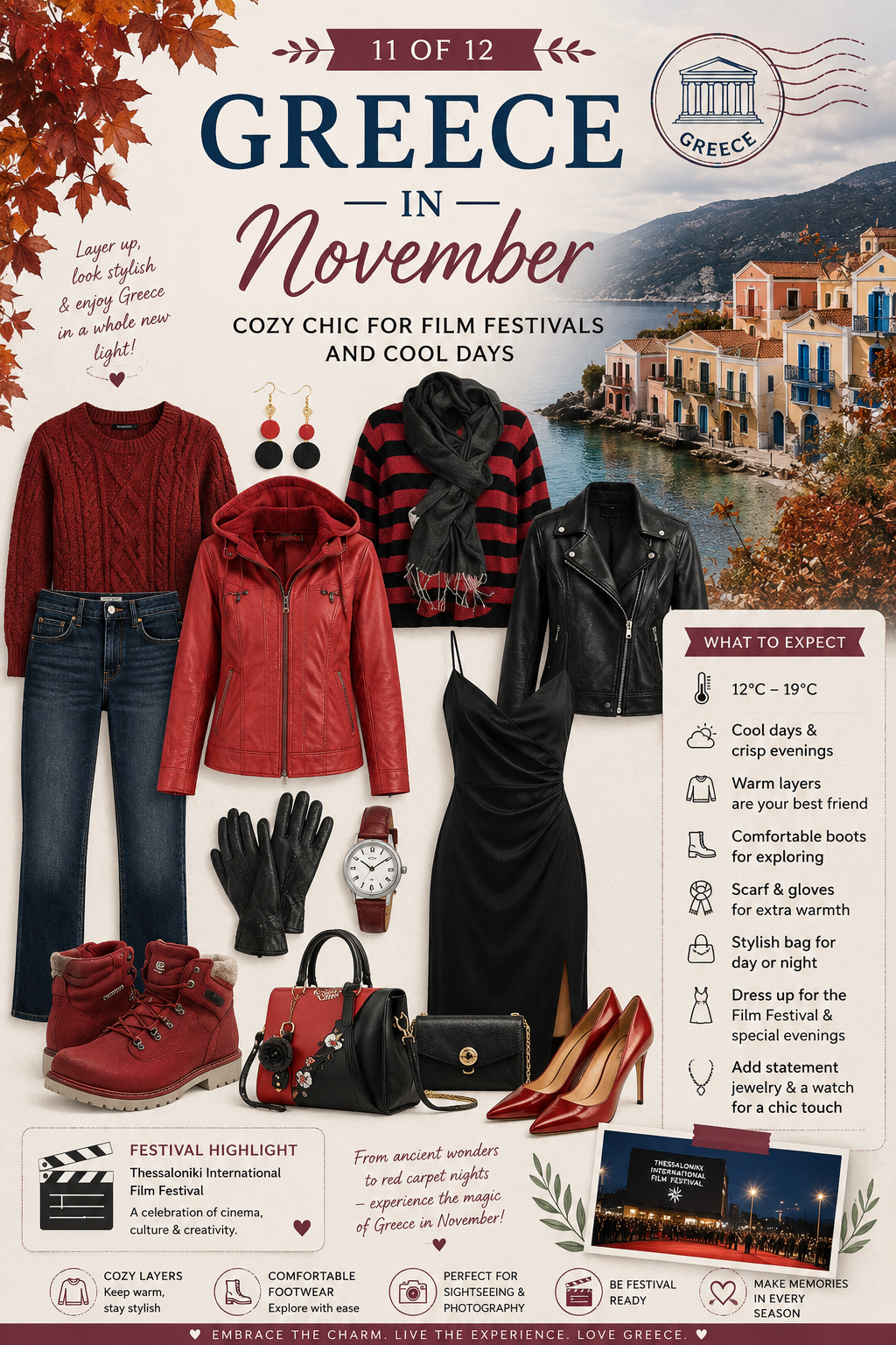 What to Wear in Greece in NovemberWhat to Wear in Greece