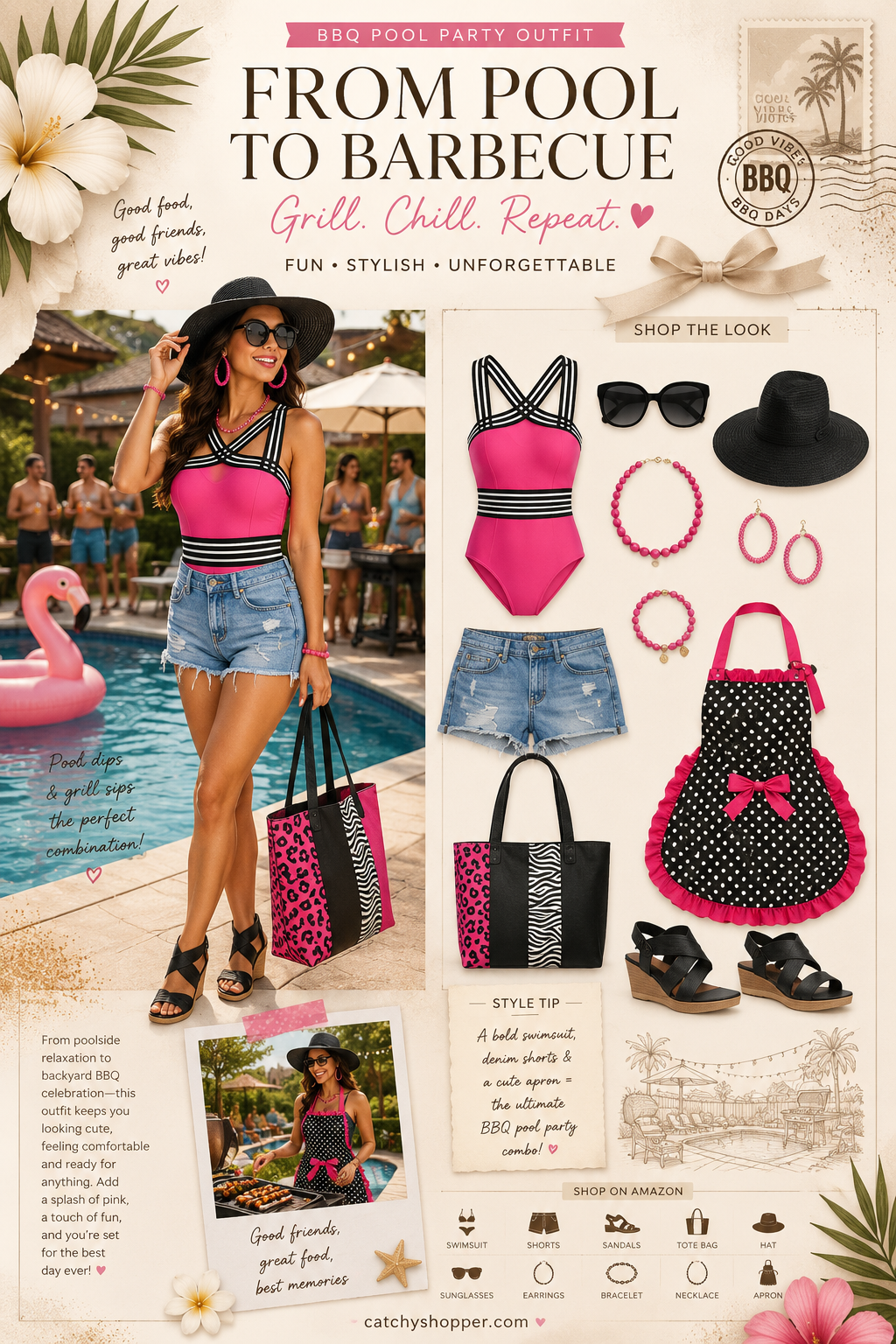 pool day outfit