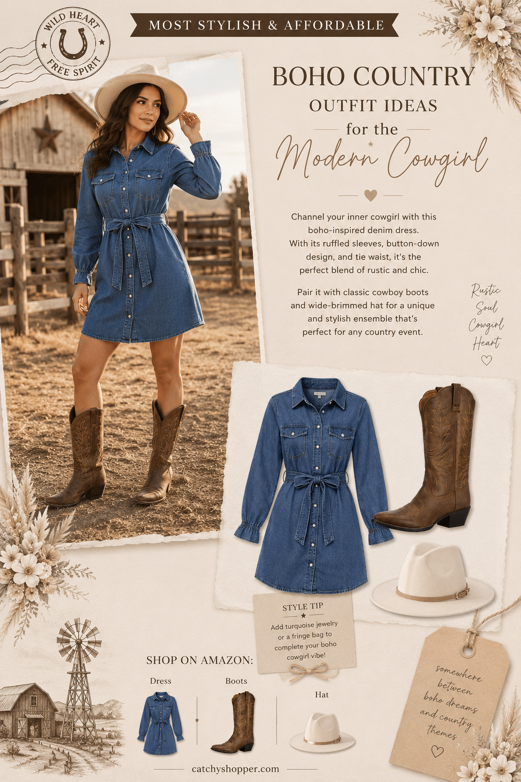 summer boho outfits