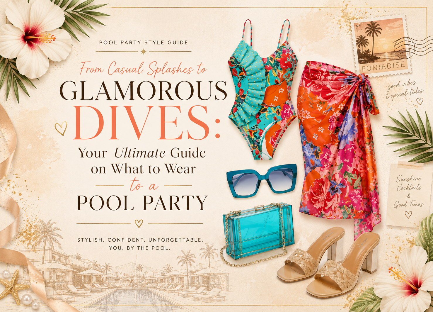 What to Wear to a Pool Party