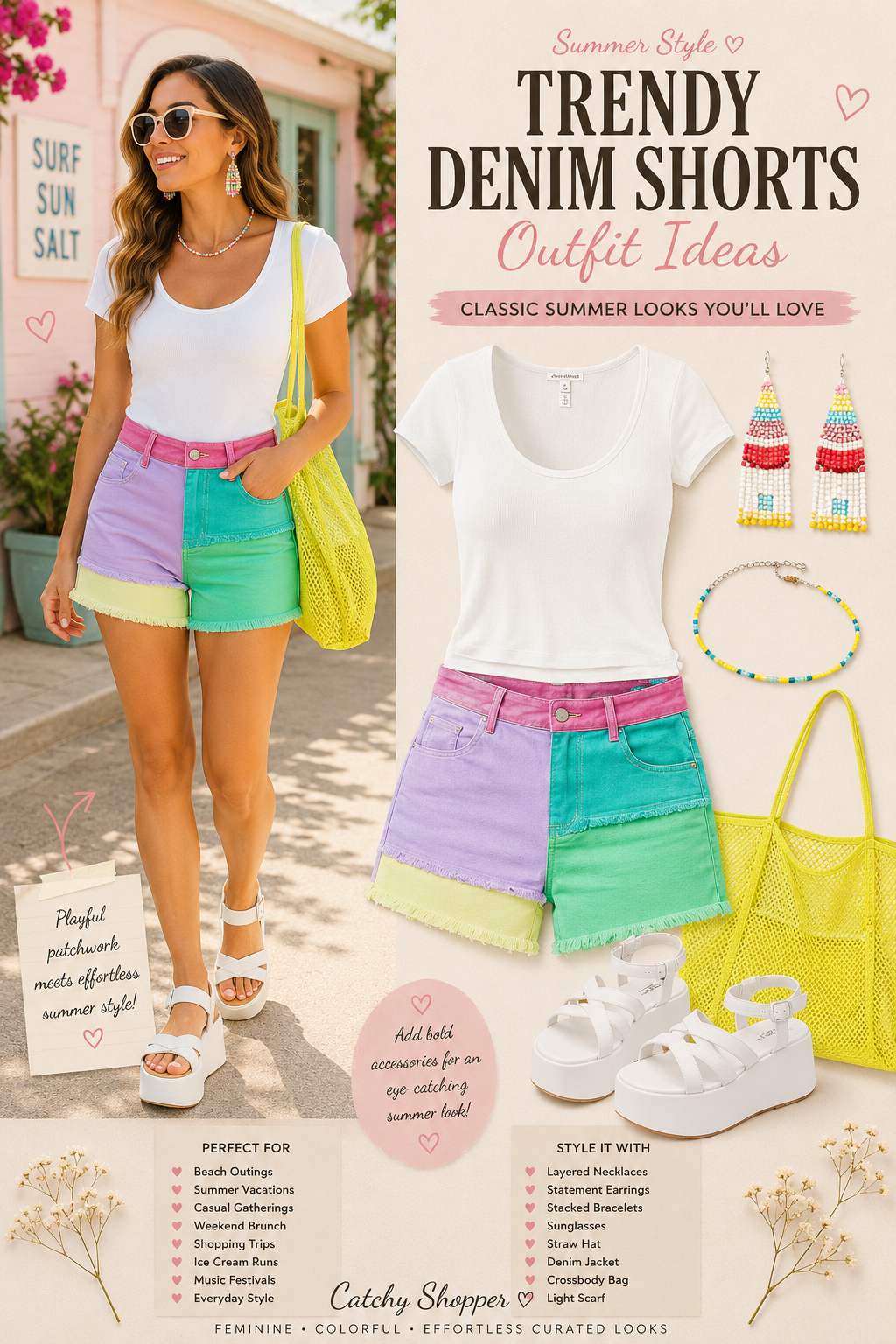 bermuda denim short