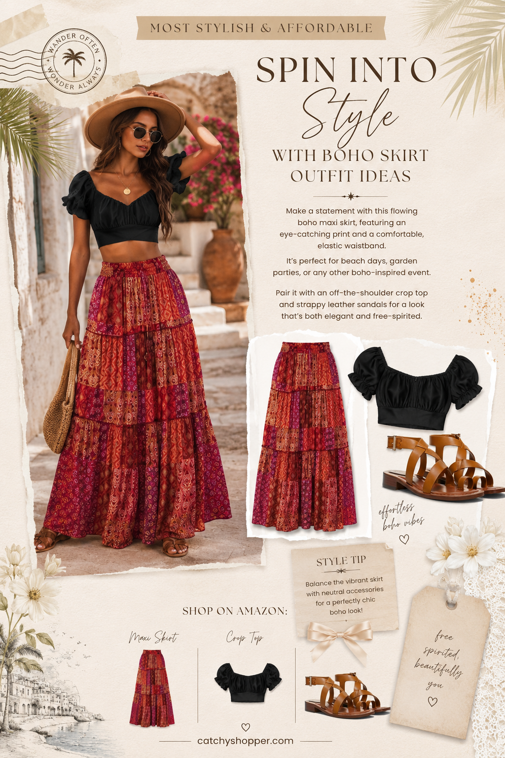 women's boho outfits