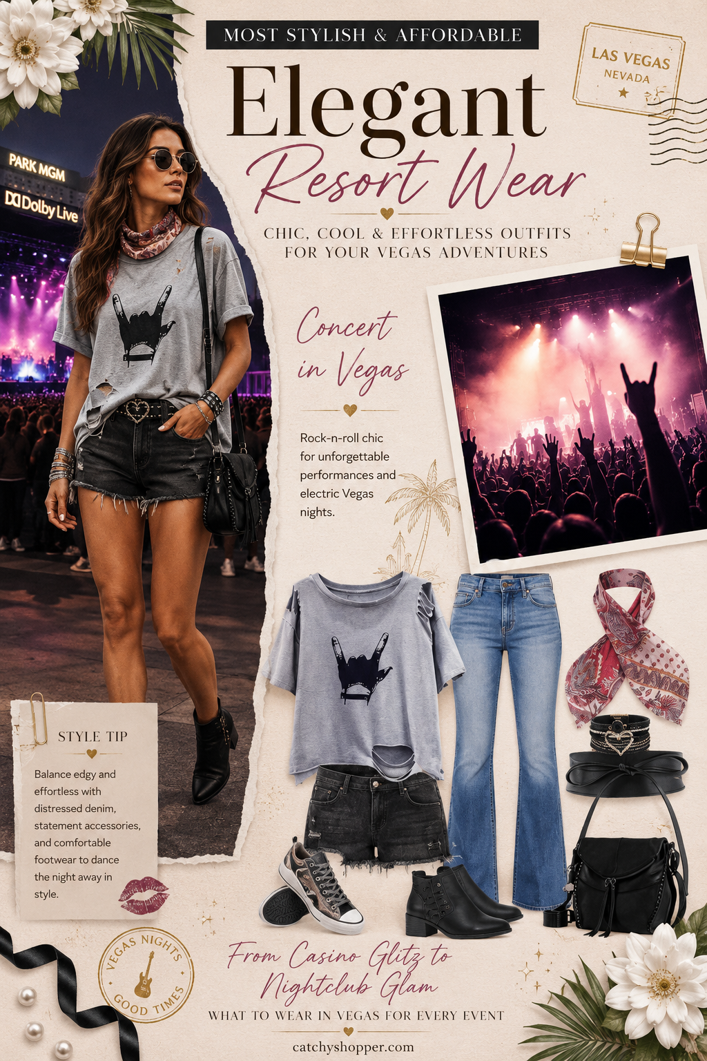 vegas concert outfit ideas