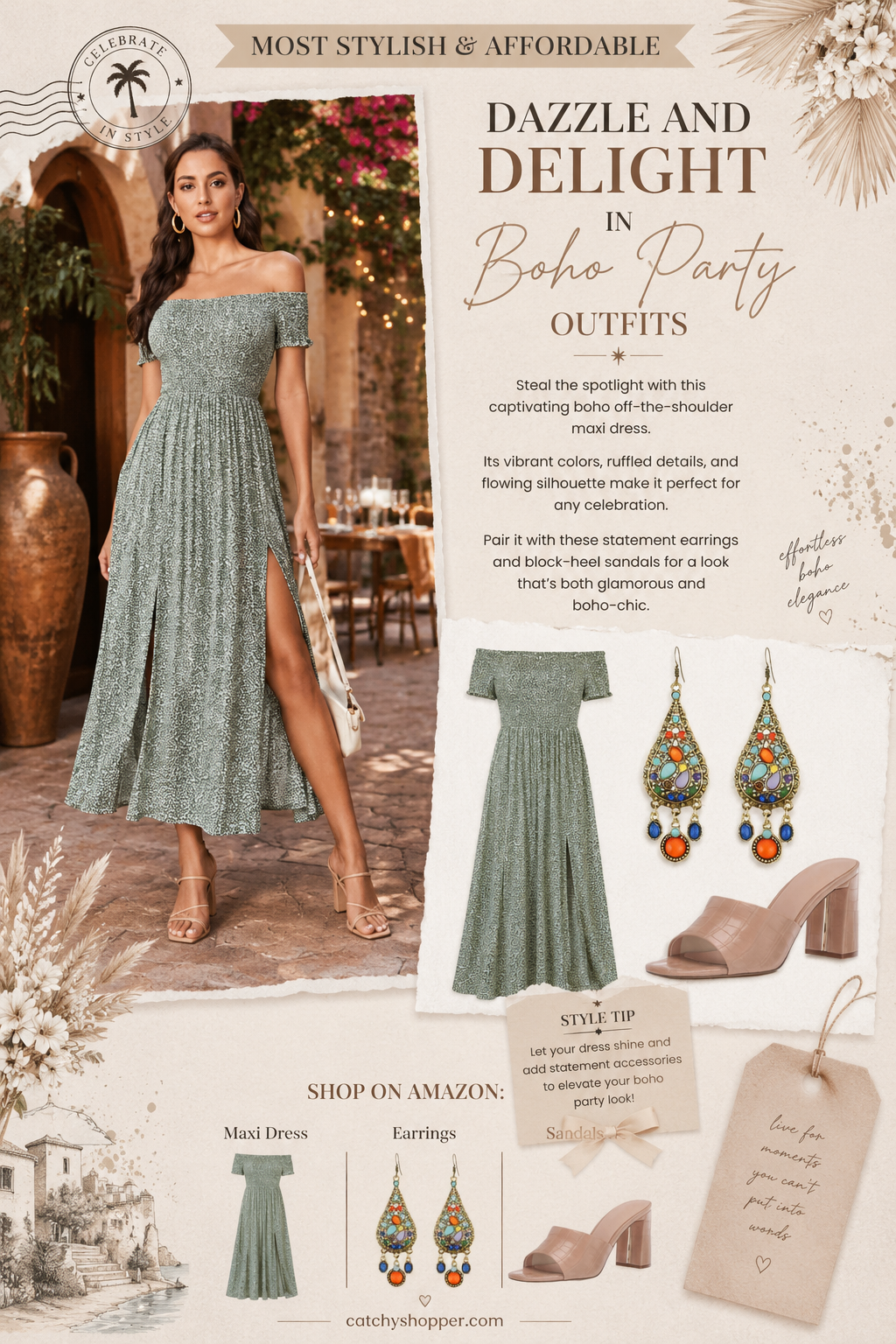 boho outfits summer