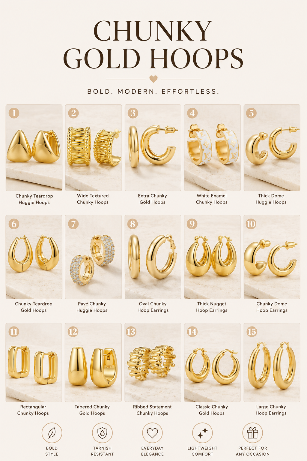 minimalist gold jewelry