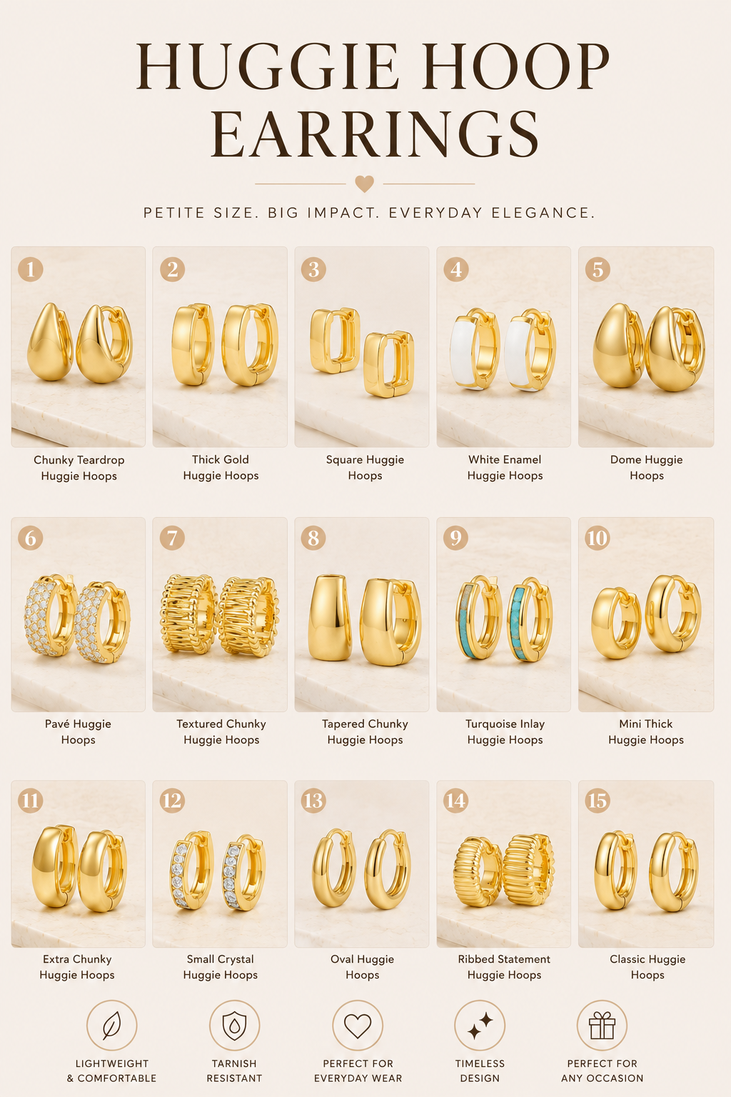 Amazon gold hoop earrings