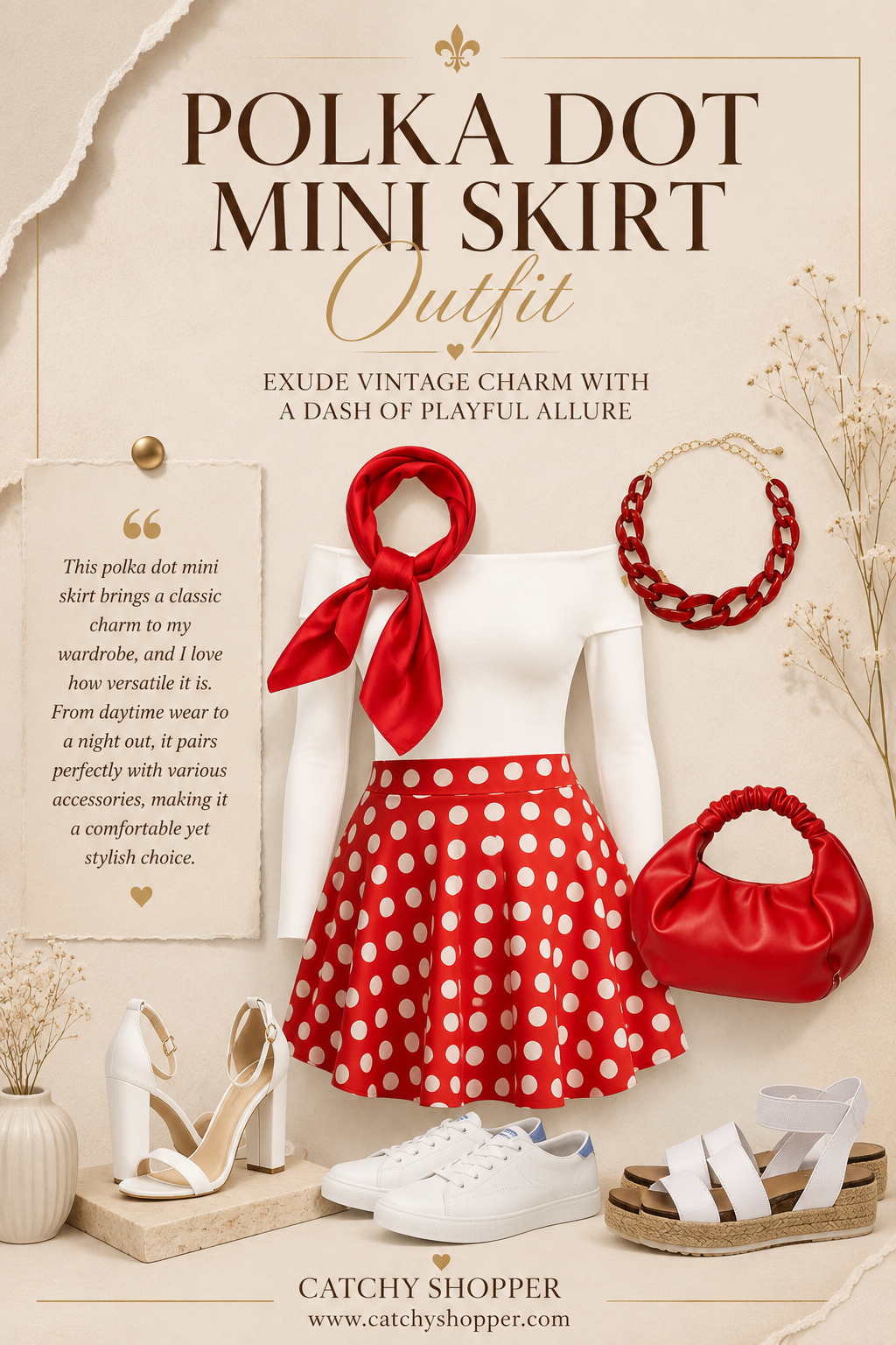 crop top and mini skirt outfit