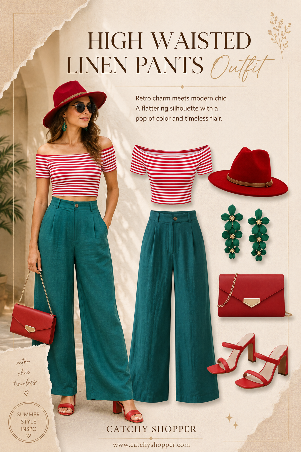 linen pants outfits for women