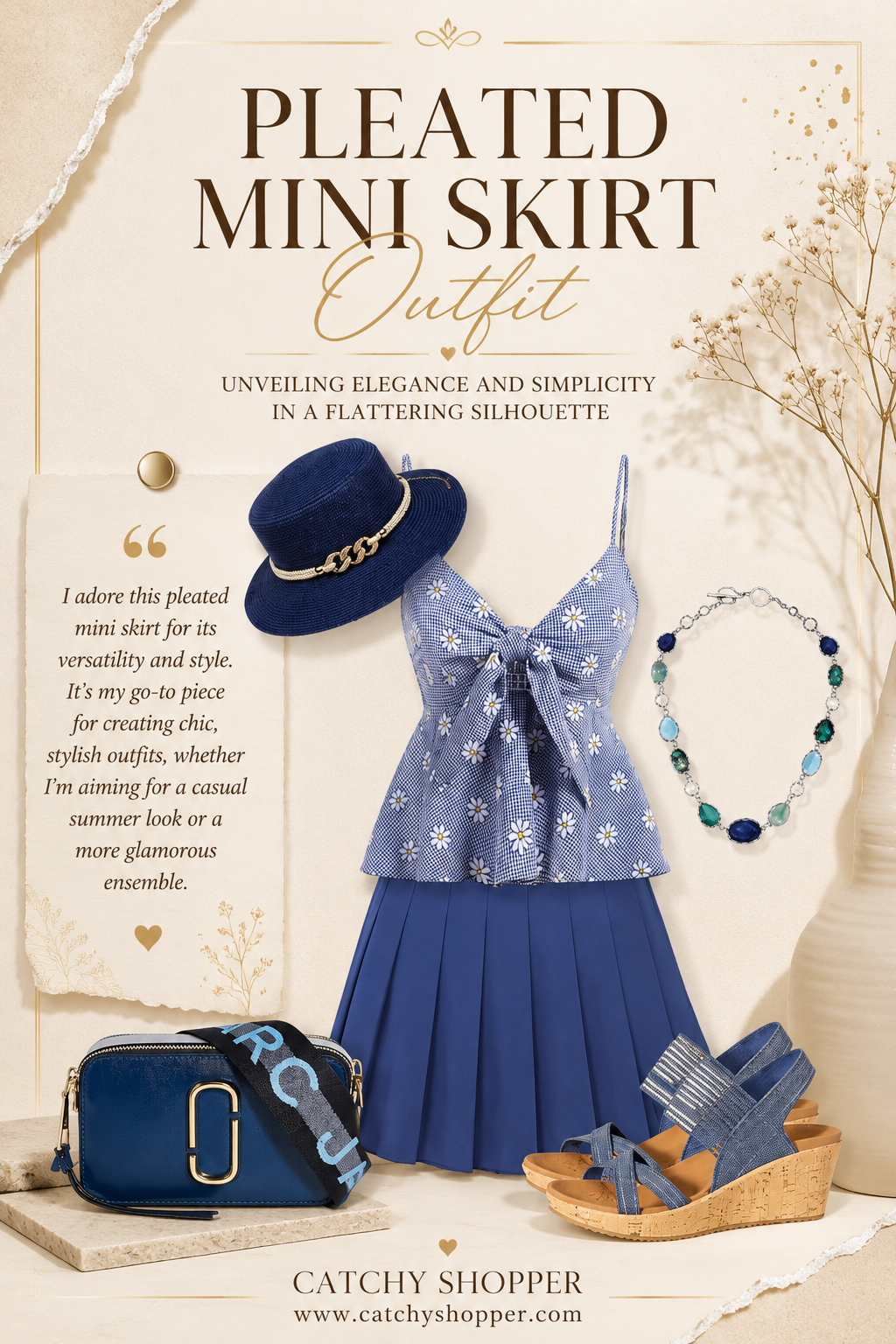 pleated mini skirt outfits