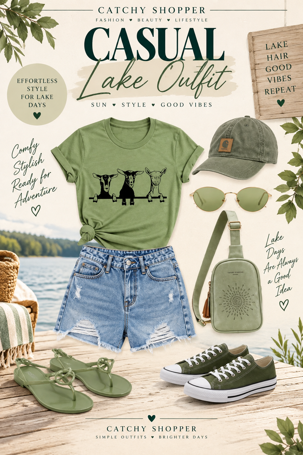 lake vacation outfits