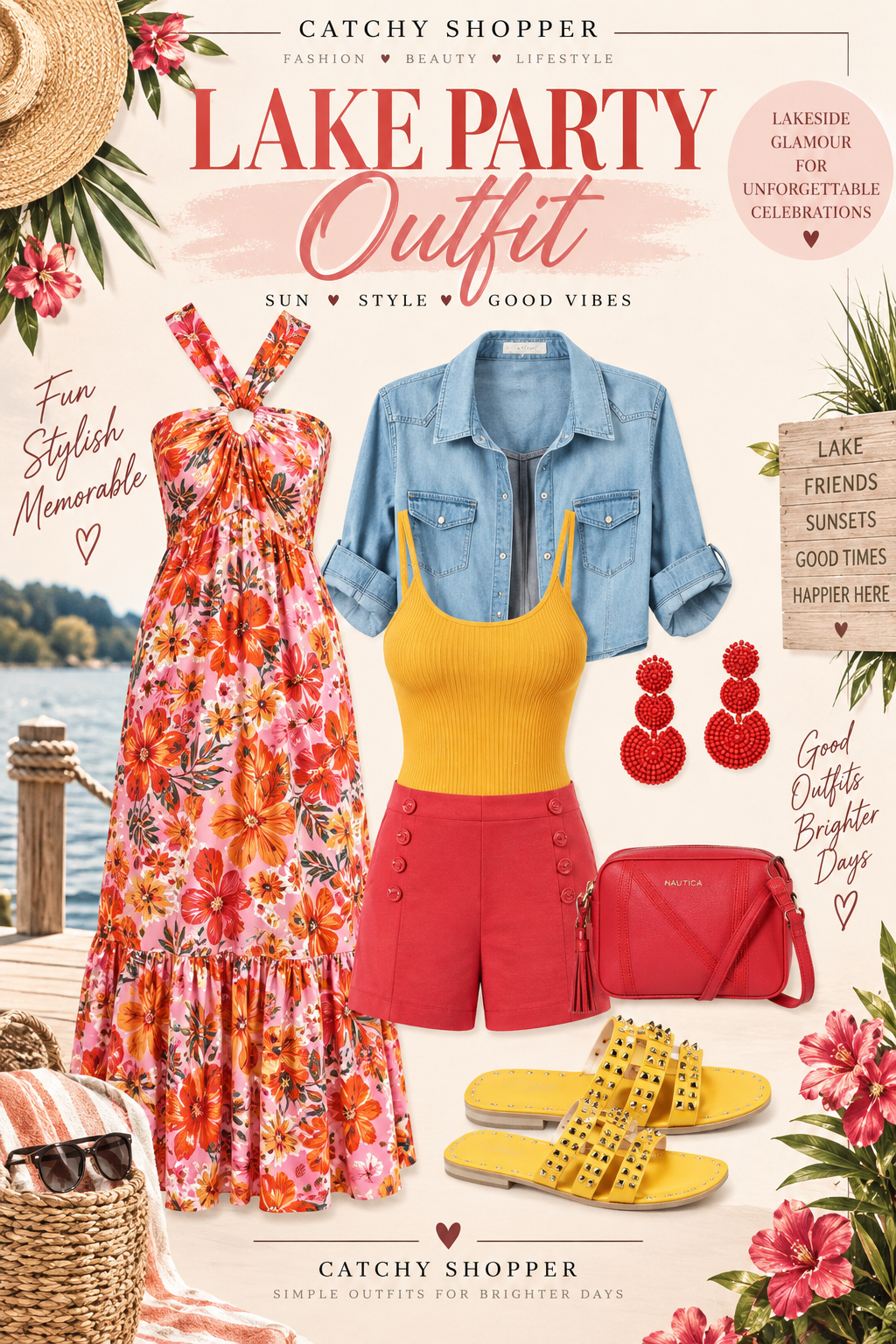 cute lake outfits