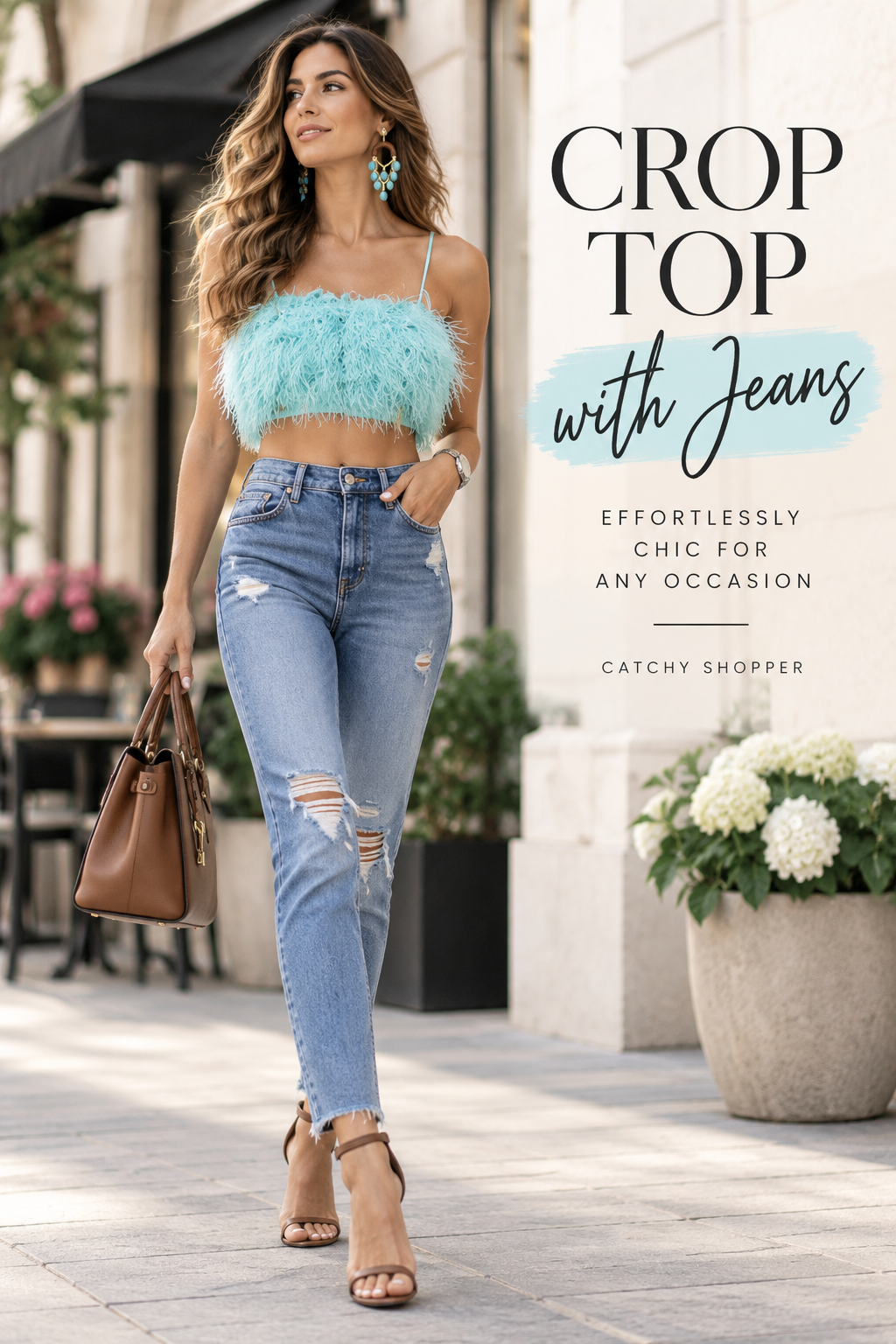 Crop Top with Jeans