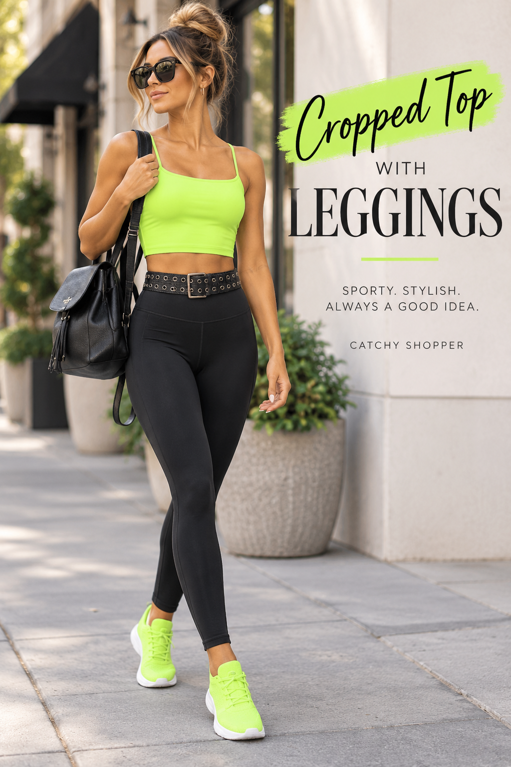 Cropped Top with Leggings
