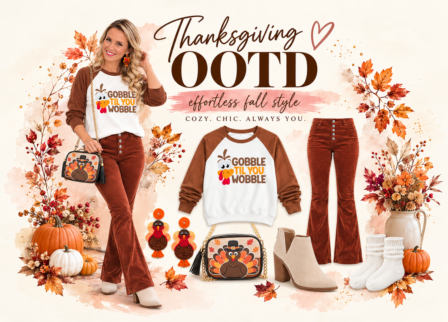 Cute Thanksgiving Outfits to Feast in Style!