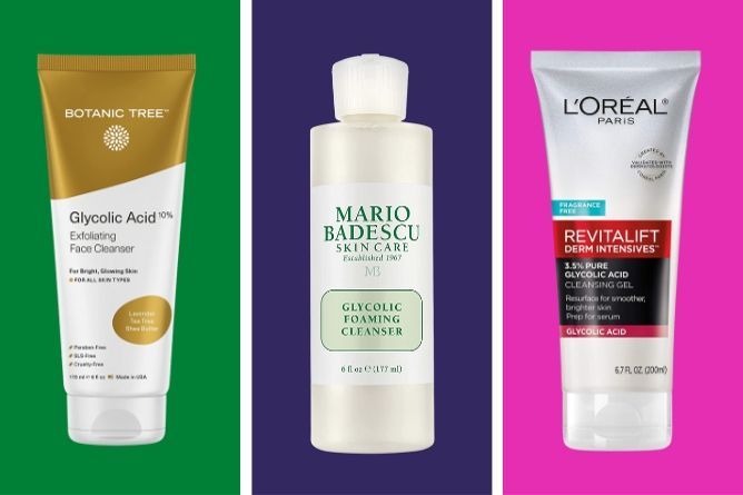 Get Bright, Glowing Skin with Glycolic Acid Cleanser
