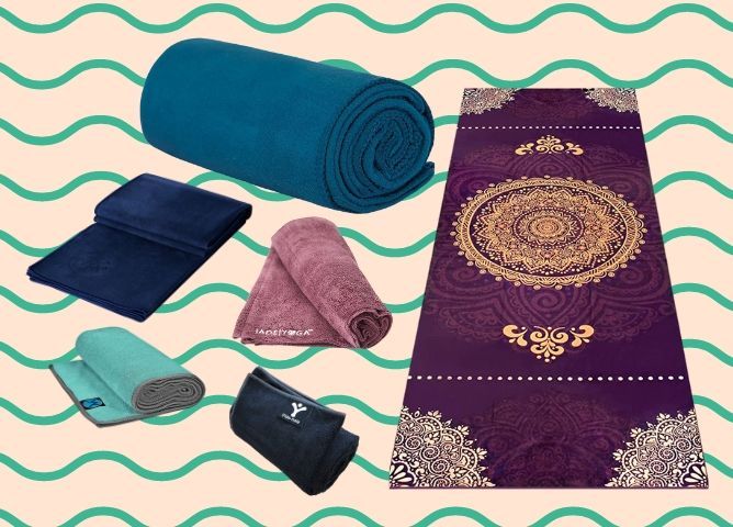 9 Yoga Towels That'll Keep You from Slipping and Sliding During Your Practice