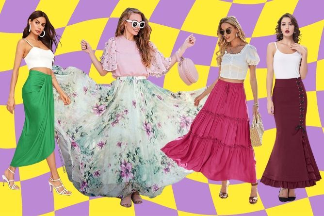 14 Stunning Long Skirts That'll Make You the Star of Every Party!